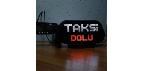 Taksi DOLU (Analog) Tepe Lambası Video Linki
